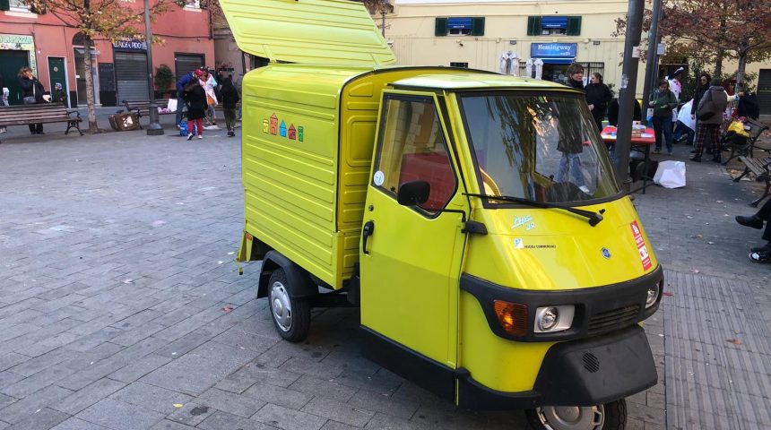 Il Villaggio su tre ruote. L’Ape Car del Villaggio di Genova!